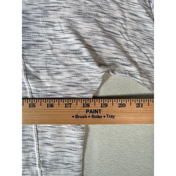 Lululemon Set To Sweat long sleeve shirt in Tiger Space Dye Hail White size 2 - Picture 3 of 6